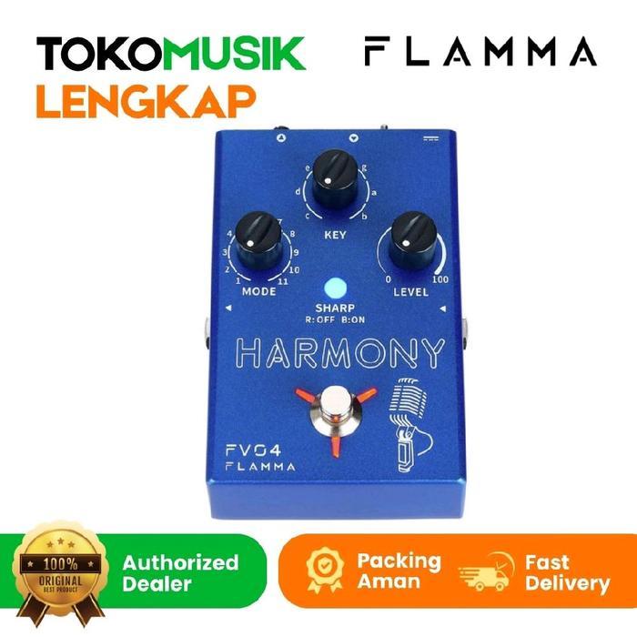 Flamma FV04 Harmony Vocal Effect Processor Pedal Flamma FV 04 Original