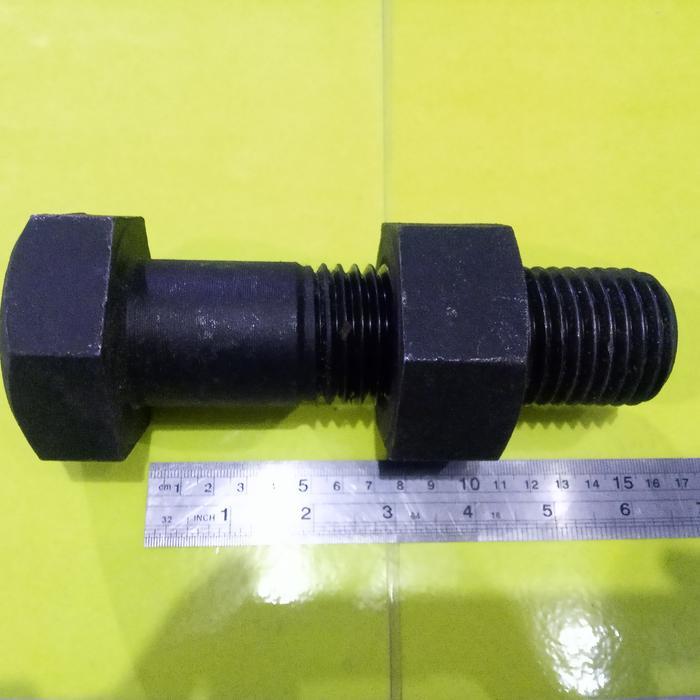 BAUT BAJA HTB 8.8 M42 X 140 BAUT M42X140 BAJA BAUT 65 KUNCI 65 BAUD BAJA M42X140 HALF DRAT