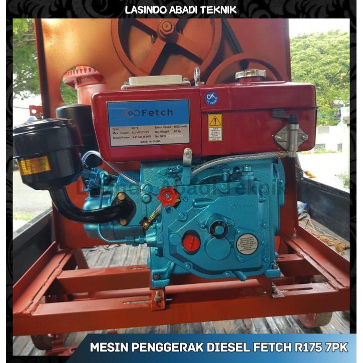 MESIN DIESEL 7PK R 175 MESIN PENGGERAK SOLAR MESIN DIESEL FETCH R175