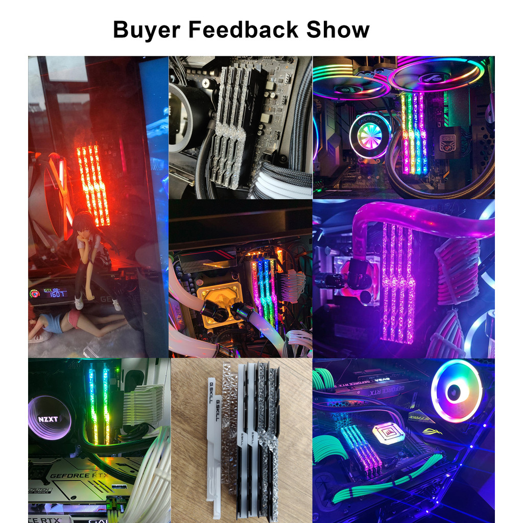 Memory RAM Light Guide Bar For G Skill Trident Z Neo Z5 RGB Change To Royal Series Lighting Effects