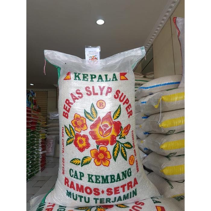 BERAS SETRA RAMOS CAP KEMBANG [50kg] - Beras saja