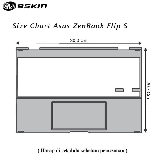 9Skin - Skin Protector For Asus Zenbook Flip S - 3M Matte Guard