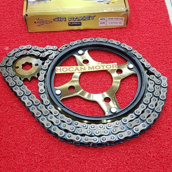 Terbagus Gear Set Gear Gir Rantai Roda Cb150R Cb 150 R Streetfire Best Quality Terlaris