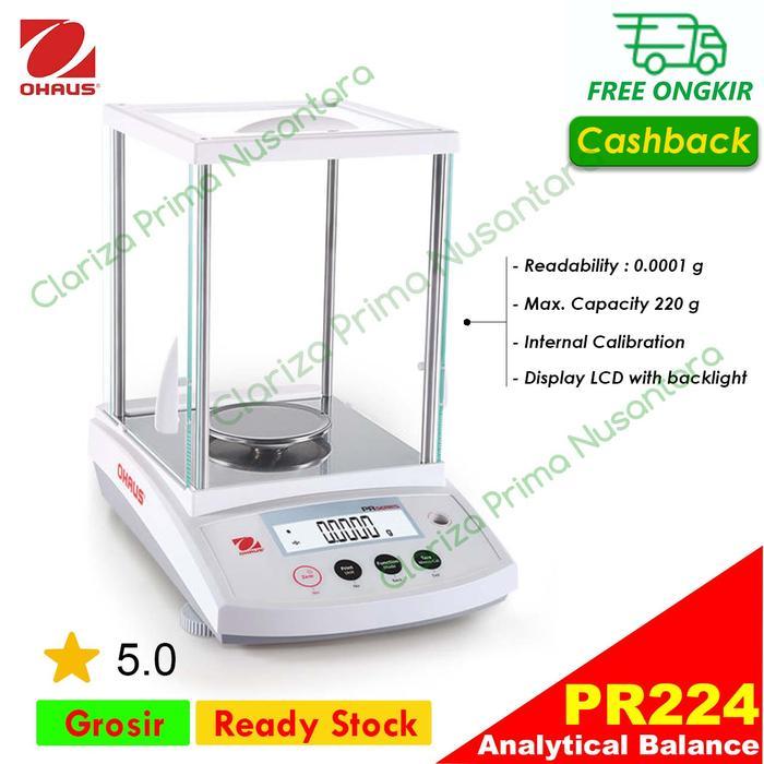 Timbangan Analitik 4 Digit Ohaus PR224 0.0001 gram 0.1 mg x 220 gram