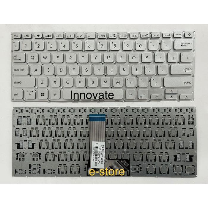 SALE Keyboard asus a409 a409ua a409j a409ja a409jb a409jp a409ma silver TERMURAH