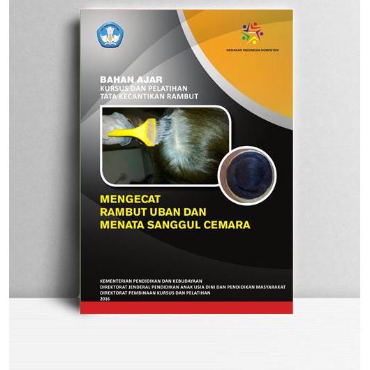 Mengecat Rambut Uban dan Menata Sanggul Cemara. Sharul Anwar. 2018. Jakarta. Mendikbud