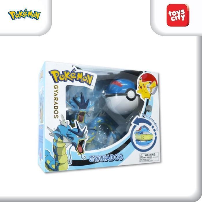BERGARANSI Pokemon Ball Gyarados Figure Apolo - Mainan Action Figure