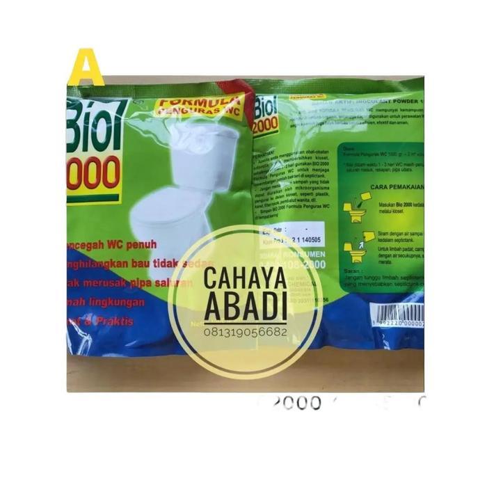 Bio2000 Bio 2000 Kuras Wc 1Kg - Kemasan Bubuk