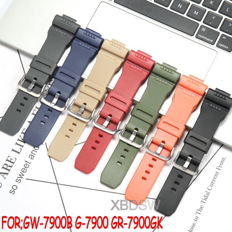 Resin Replacemnet Strap For Casio 10330771 Gw-7900 Gw7900 Gw-7900B Gw7900B G-7900 G7900 G7900B