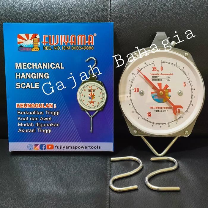 Timbangan Gantung Analog 25 Kg Laundry Kardus Timbang Hanging Scale