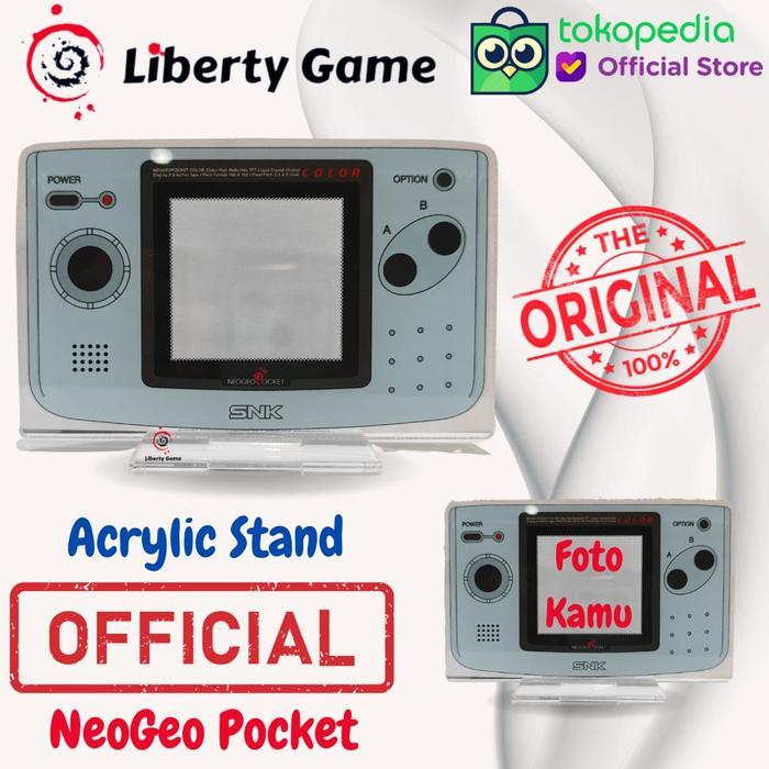 Acrylic Display Stand Official SNK NeoGeo Pocket
