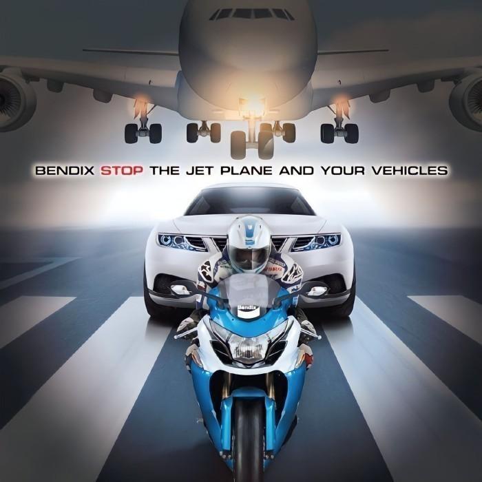 Bendix Kampas Rem Depan Belakang Cakram Brake Pad Motor Yamaha Vixion Terlaris