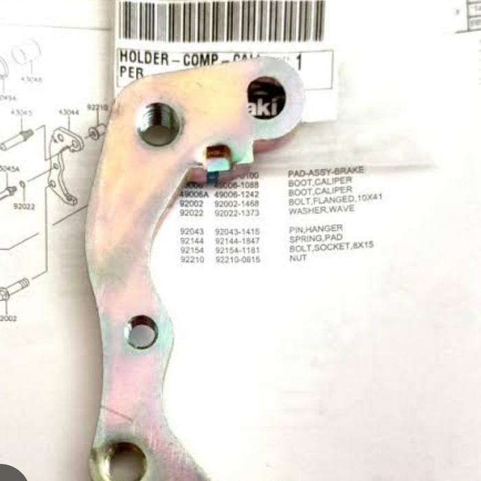 Breket Bracket Kaliper Depan Klx 230 R Klx 230 Original
