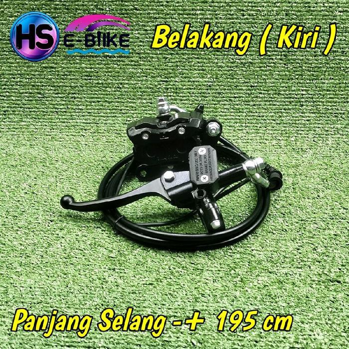 Master + Kaliper Cakram Sepeda Listrik & Motor Listrik Depan / Belakang Outdoor