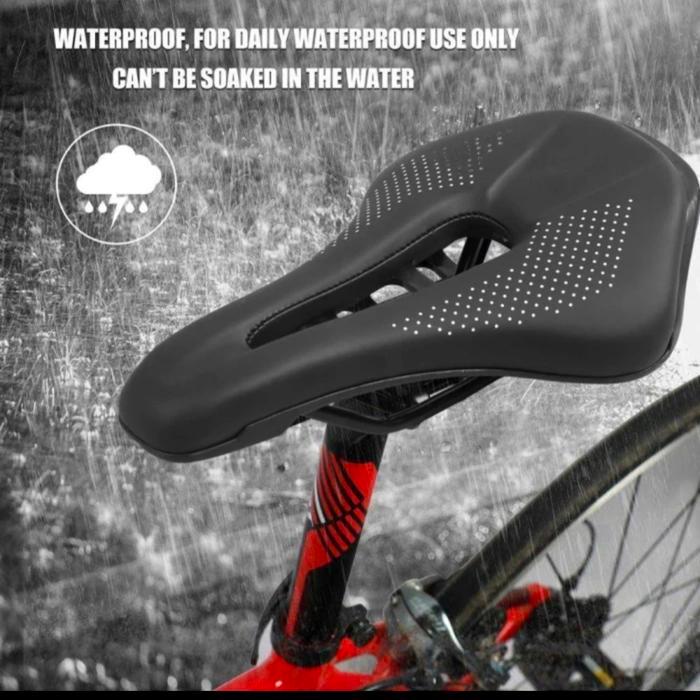 Sadel Jok Sepeda Westbiking Fixie Roadbike Mtb Lipat Folding Model Fizik Bolong Titik West Biking