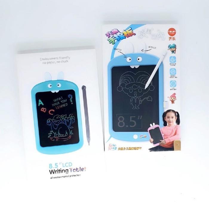 Papan Tulis Lcd Kelinci Drawing Writing Tablet 8.5 Inch Anak Board Pad