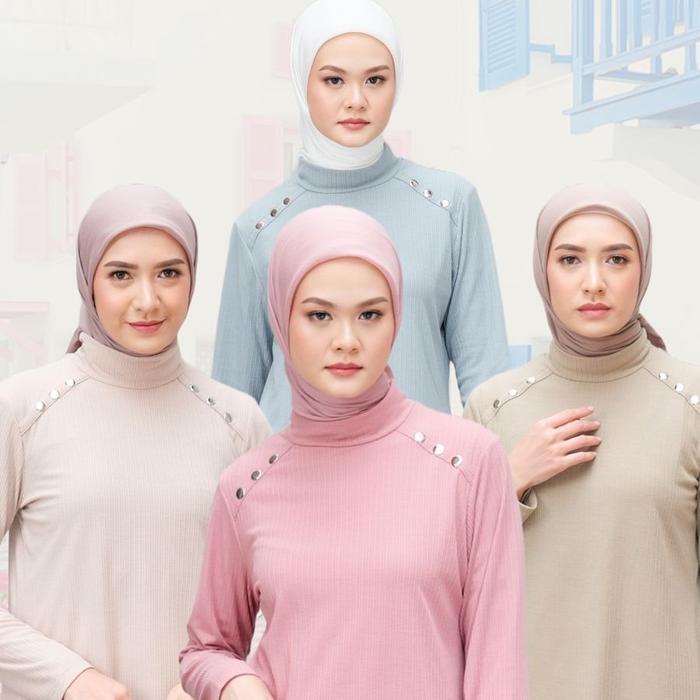 SALE MYLADY HIJAB NAURA TOP MYLADY ATASAN BLOUSE Cantik Muslim Nyaman Wanita Baju Dewasa TERMURAH