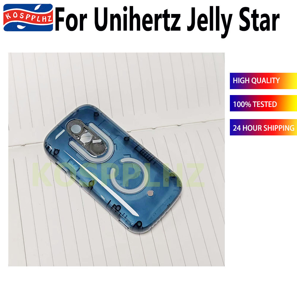 ForBlue Color For Unihertz Jelly Star Phone Cover Case Rear Housing For Unihertz Jelly Star Back