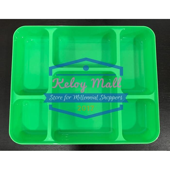 Kotak Makan 6 Sekat Lunch Box Besar