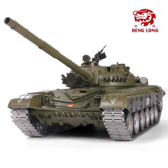 Henglong RC Tank Russian T-72 1/16 Scale MBT Remote Control 3939-1P