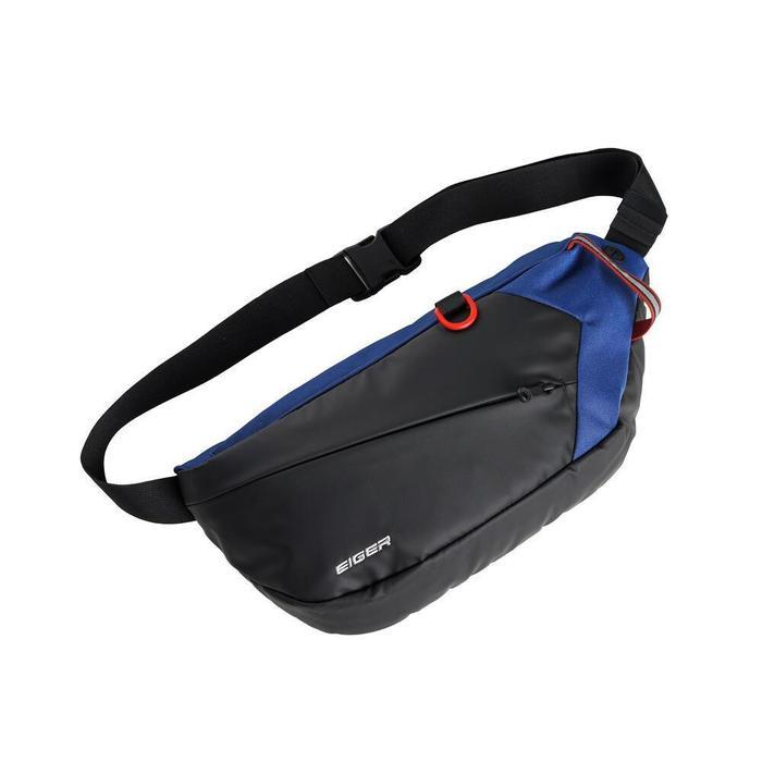 Eiger - RAMBLER 2.0 Cross Sling Bag Tas Selempang Pria Baru Biru Hitam Waistbag