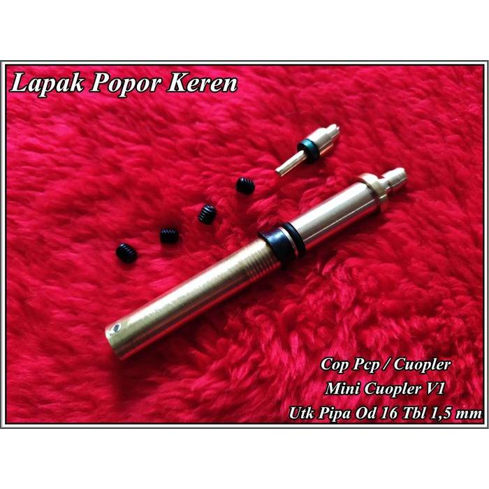 Cop Pcp Model Mini Coupler V1 Untuk Pipa Od 16 Tebal 1.5Mm