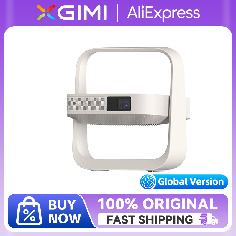 XGIMI Elfin Flip 1080P 400 ISO Lumens Projector Build-in Adjustable Stand Licensed Netflix,WiFi,