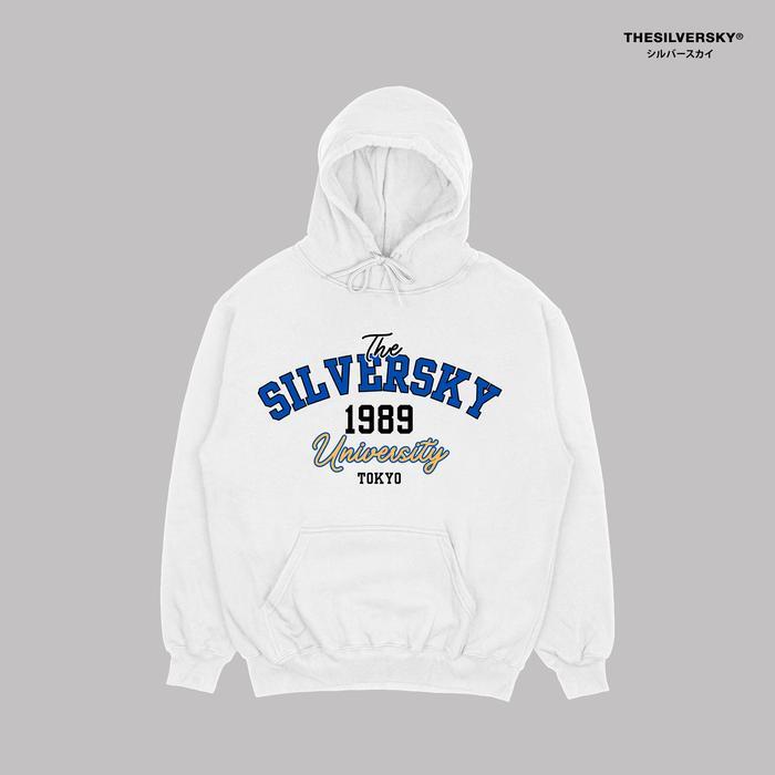 THESILVERSKY 1989 HOODIE UNIVERSITY PULLOVER JUMPER