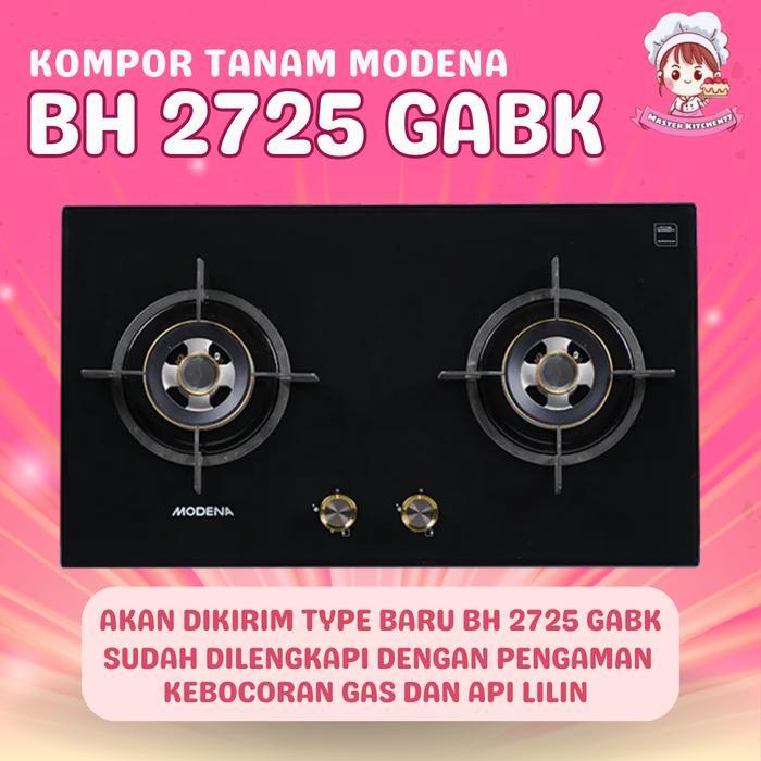 Kompor Tanam Gas Modena BH 0725 // BH0725 - STANDARD