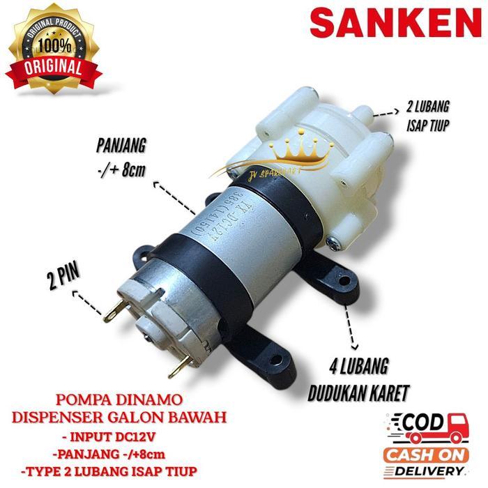 DINAMO POMPA DISPENSER GALON BAWAH SANKEN / DINAMO POMPA AIR GALON BAWAH SANKEN