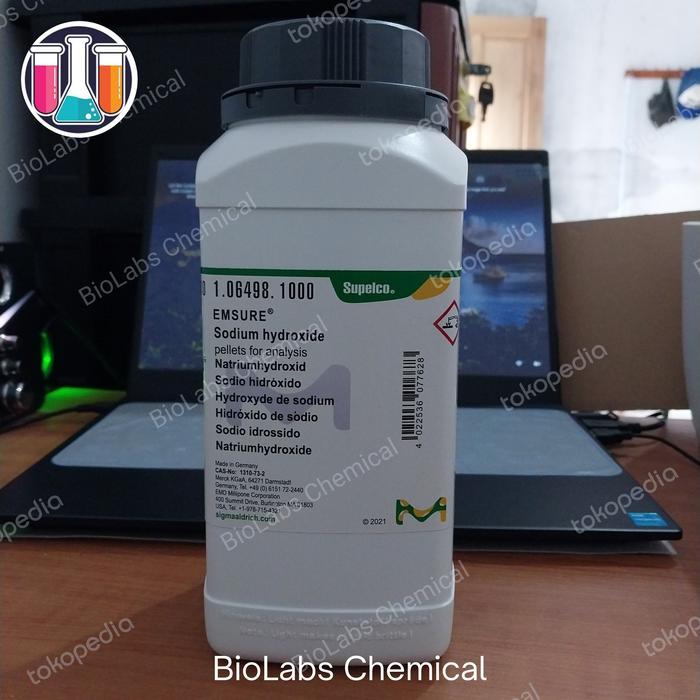 SODIUM HYDROXIDE NAOH MERCK