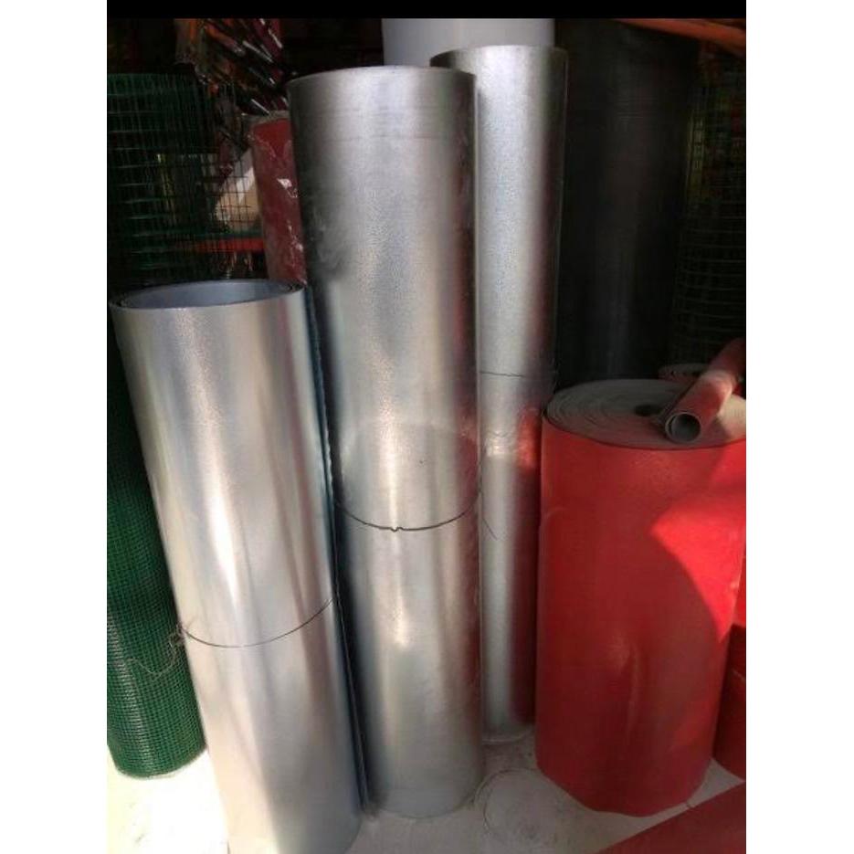 Seng zincalume seng galvalum seng anti karat 0,30 mm tinggi 90 cm Gratis Ongkir