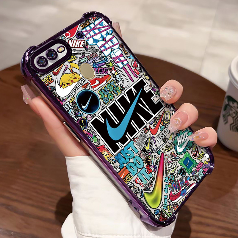 Casing Hp Untuk OPPO A7 OPPO A5s OPPO A12 OPPO A12S A11k Case Casing HP Softcase Ponsel Soft Shell d