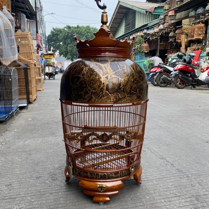 SANGKAR KANDANG PERKUTUT JATI JAYA JEPARA PREMIUM GRANIT