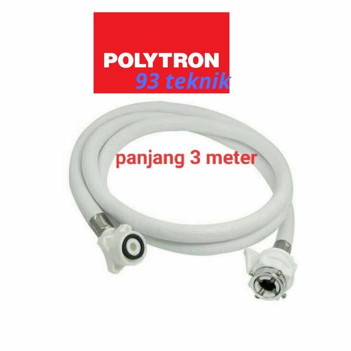 selang inlet air masuk mesin cuci otomatis polytron