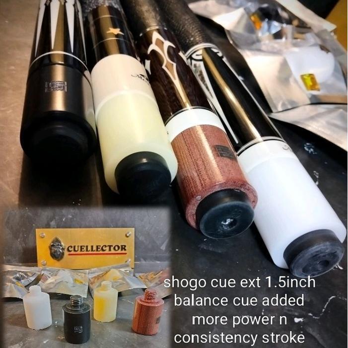 Shogo Cue Extender 1.5"Inch For Mezz And Exceed Cues