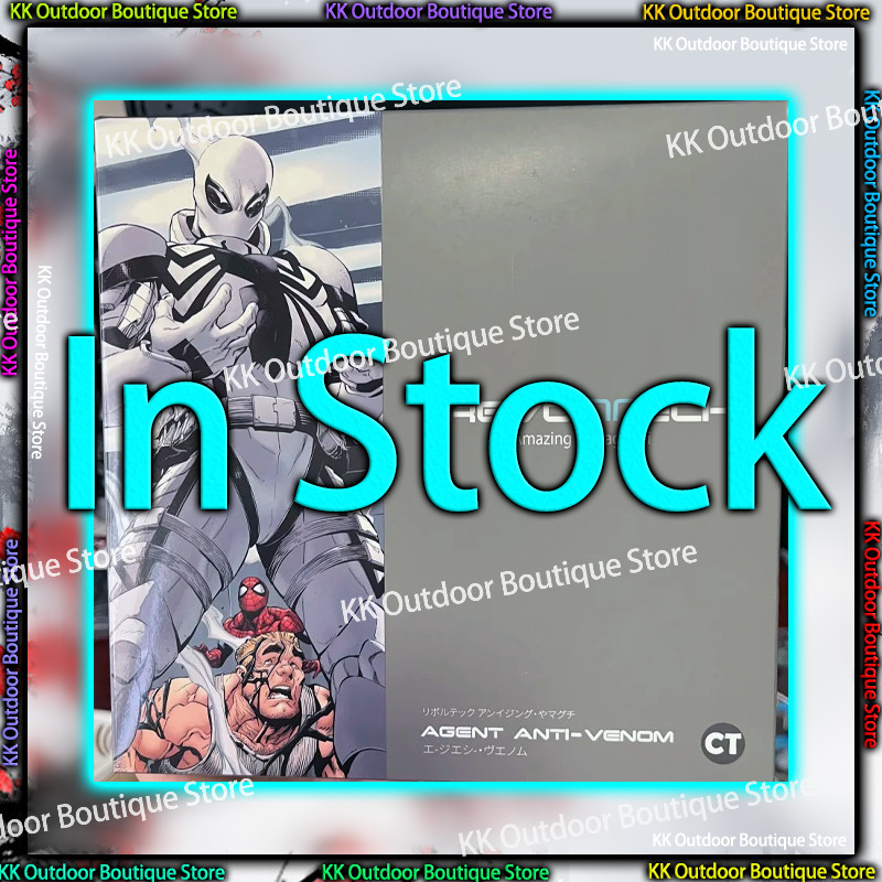 In Stock Ct Toys Agent Anti Venom Amazing Yamaguchi Agent Venom Spider Man Figure Spiderman Anime
