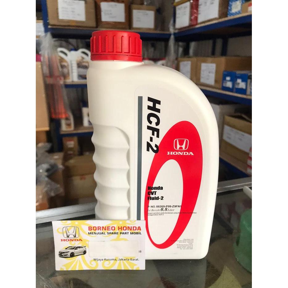 Oli Transmisi Matic Cvt Hcf-2 Hcf2 Honda Jazz Gk5 City Gm6, Mobilio, Brio, Brv, Crv Gen 4 5, Civic,