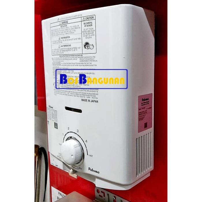 Water Heater Gas PALOMA PH5RX 5 Liter / Pemanas Air Paloma Asli Jepang