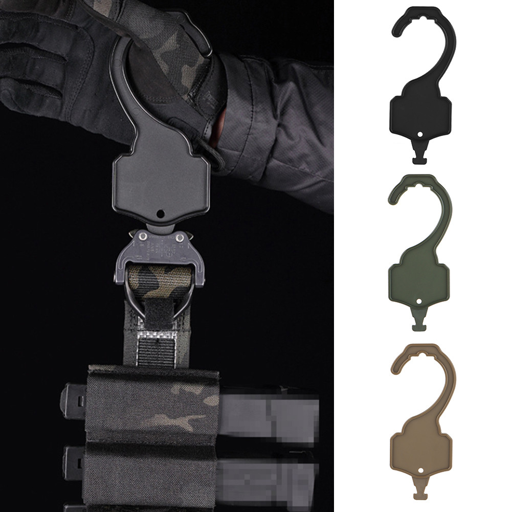 Tactical For Cobra Buckle Belts Waistband Hunting Girdle Closet Display Hook Quick Deployment