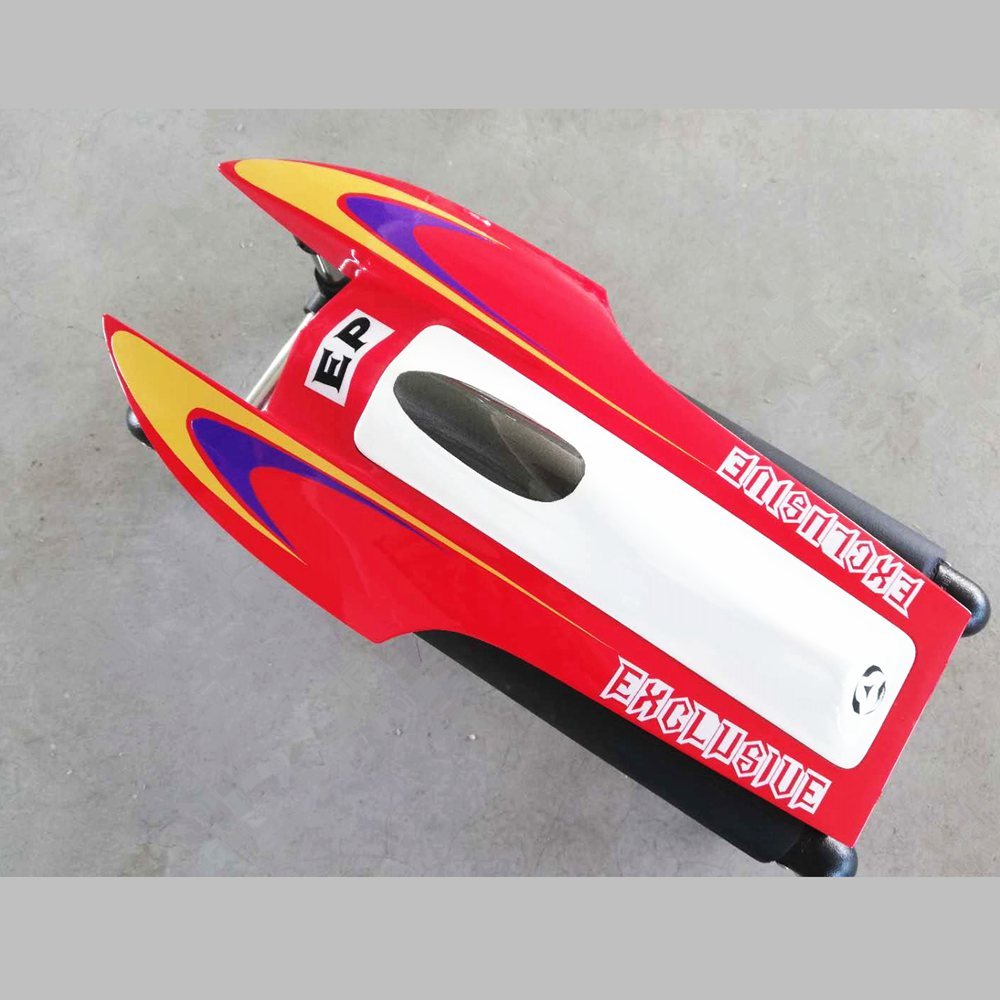 DT M380 Lightning Fiberglass Brushless RC Boat/ Catamaran with Motor 2435 KV2700/ 40A ESC/ 17g Servo