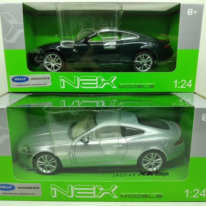 DIECAST JAGUAR XK COUPE WELLY NEX 1:24