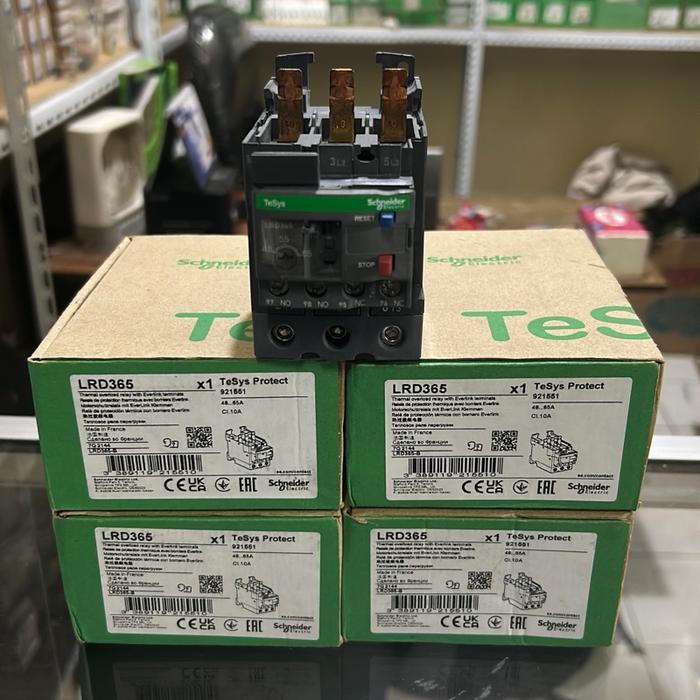 LRD365 schneider 48-65A THERMAL OVERLOAD RELAY SCHNEIDER LRD365 ORIGINAL