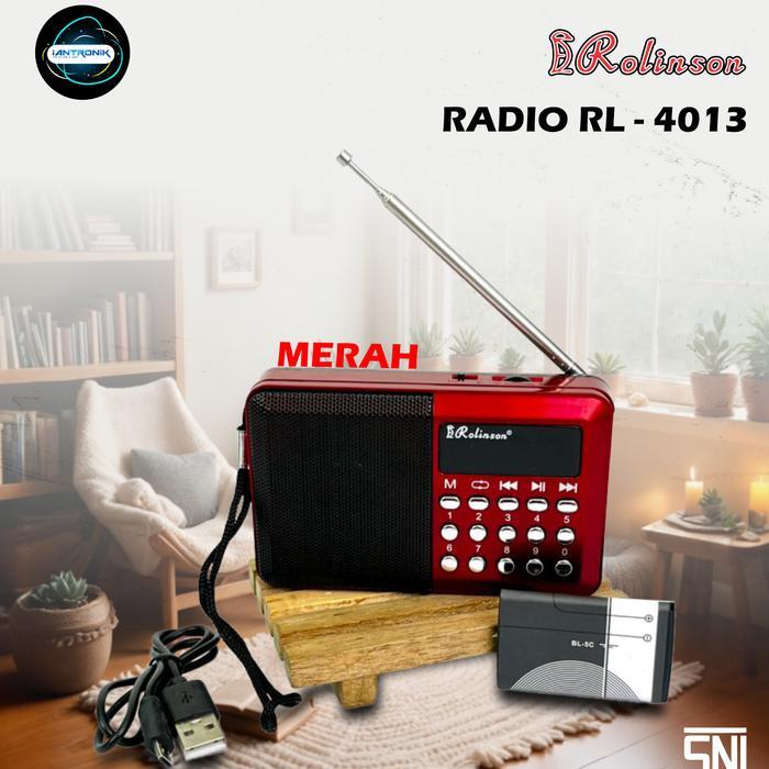 Speaker Radio Portable / Radio Mini Senter Mitsuyama Ms-4022