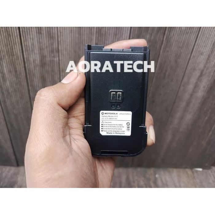 Ht Motorola A10 Isi 2 Pcs Walkie Talkie Two Way Radio 10W Uhf 400-520Mhz 9800Mah Type-C 199Ch