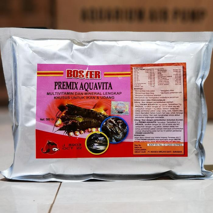 BOSTER PREMIX AQUAVITA 500 GRAM