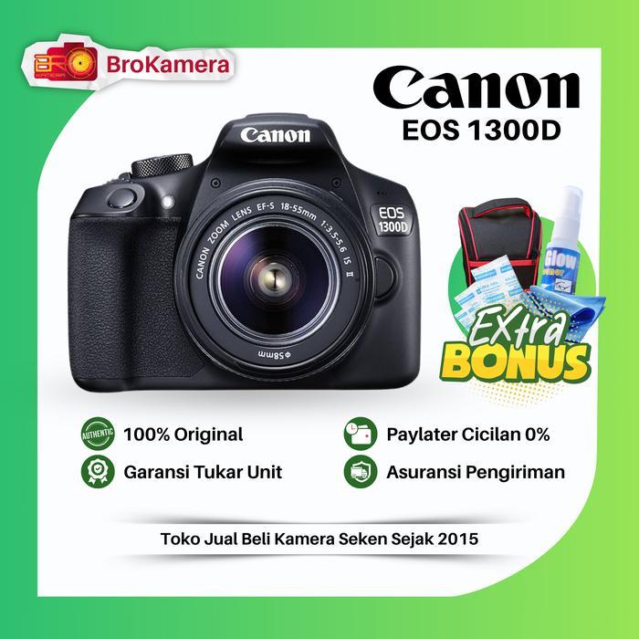 Canon 1300D Wifi - Kamera Pemula - Bukan 1200D 550D 600D - Body Only, Vignet