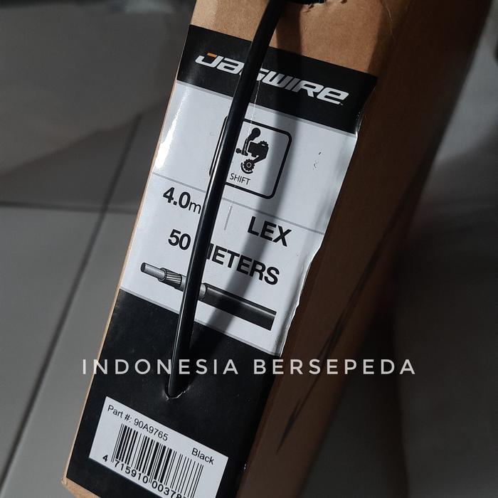 SHIFTER CABLE JAGWIRE LEX ORIGINAL 4MM - KABEL SHIFTER PLUS END CAP