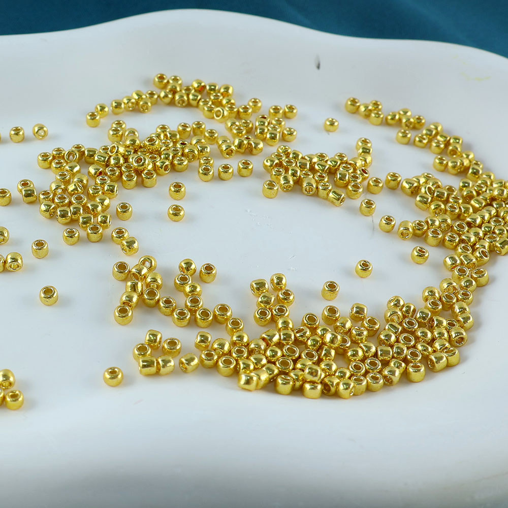 10g tube-packed Japanese imported TOHO metallic color 8/0 round beads jewelry accessories DIY