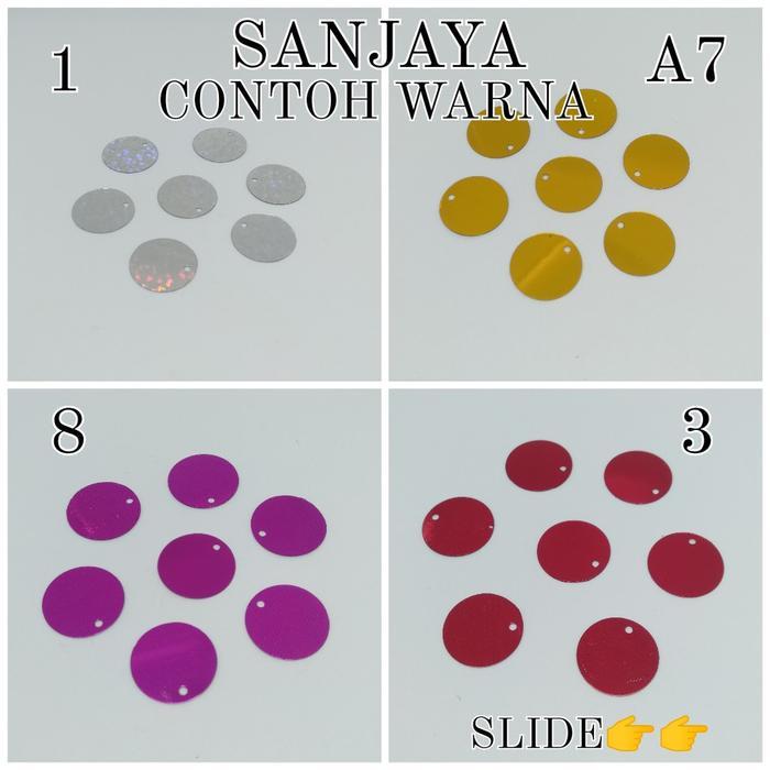 Payet Ramboci / Ramboci Bulat Flat / Payet Manik Bulat Flat Kecil Sedang Besar / Ramboci Flat Lg Tw